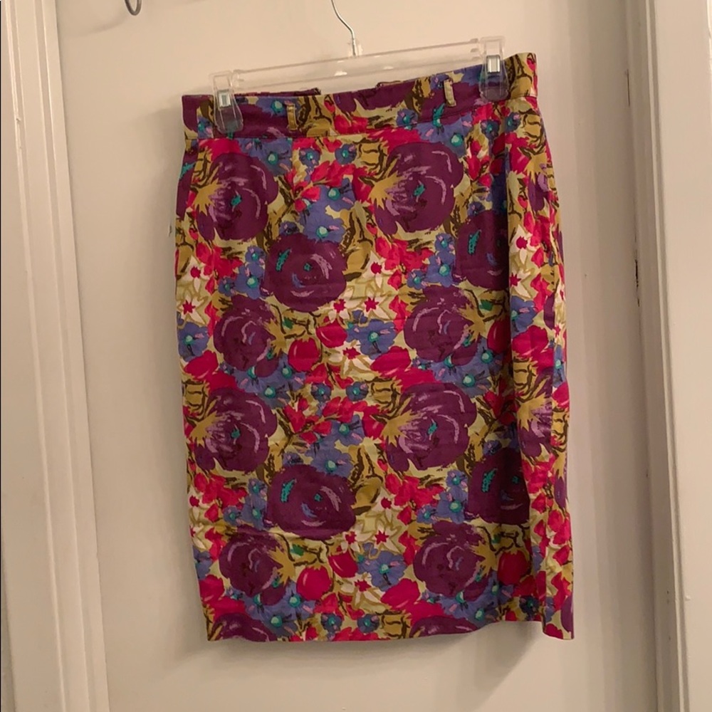 Floral skirt